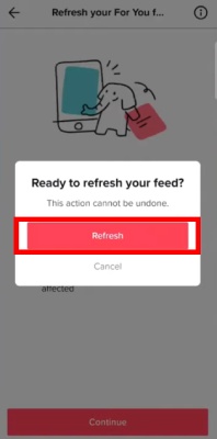 Cara Reset Algoritma TikTok: Langkah 8