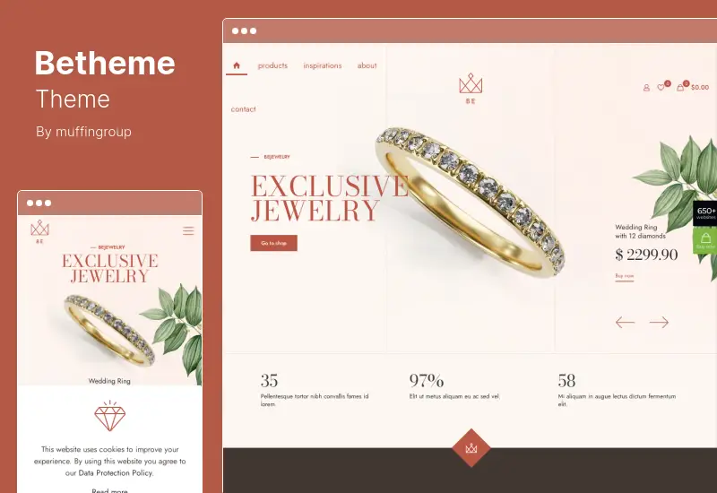 Tema Betheme - Tema WordPress multiuso responsivo e WooCommerce