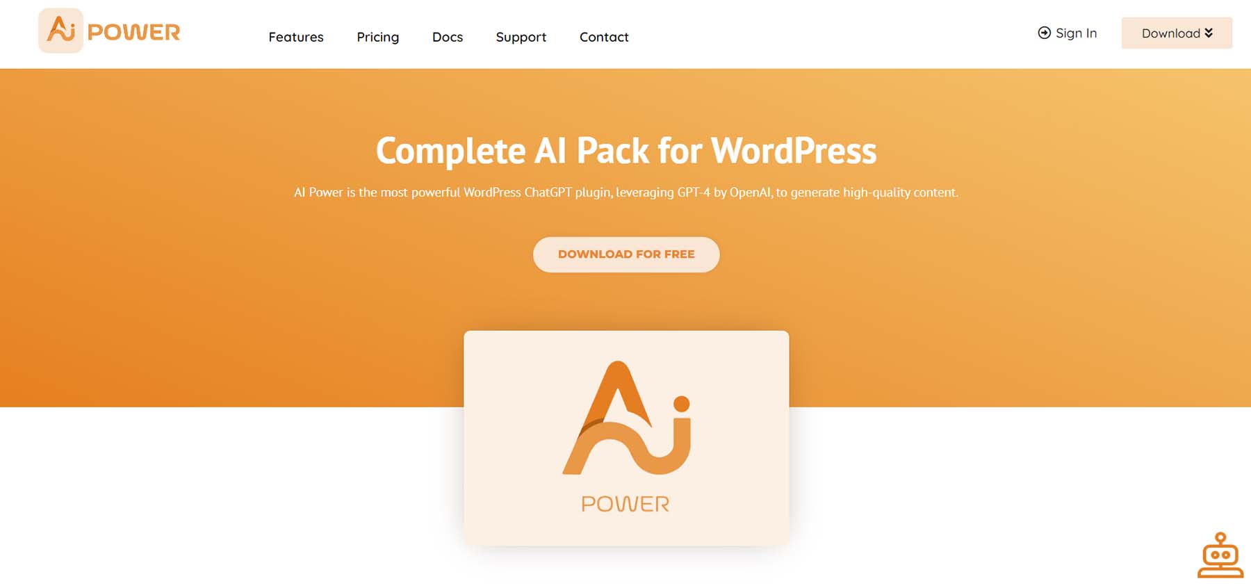 AI Power, paket AI lengkap untuk WordPress