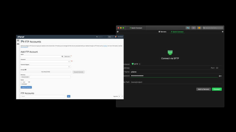 Come potenziare gli account FTP nel cPanel.
