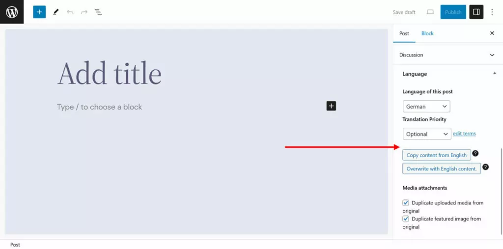 โปรแกรมแก้ไขการแปลมาตรฐาน wpml