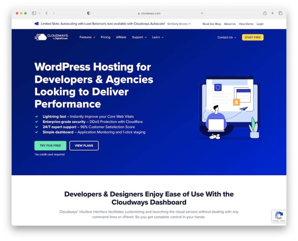 Cloudways WordPress-Hosting in Singapur