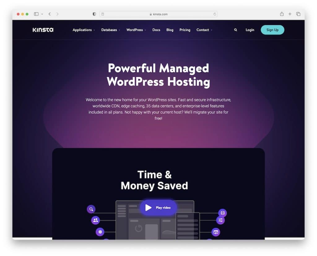 hosting kinsta wordpress în singapore