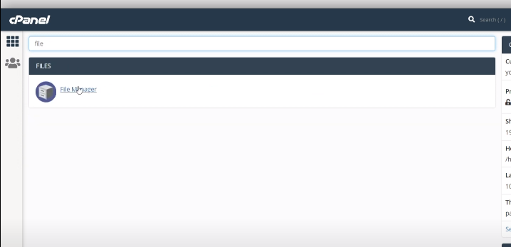 cpanel-file-manager