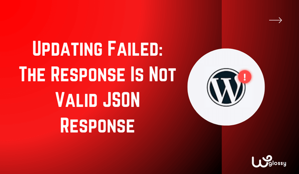 la actualización-falló-la-respuesta-no-es-válida-respuesta-JSON