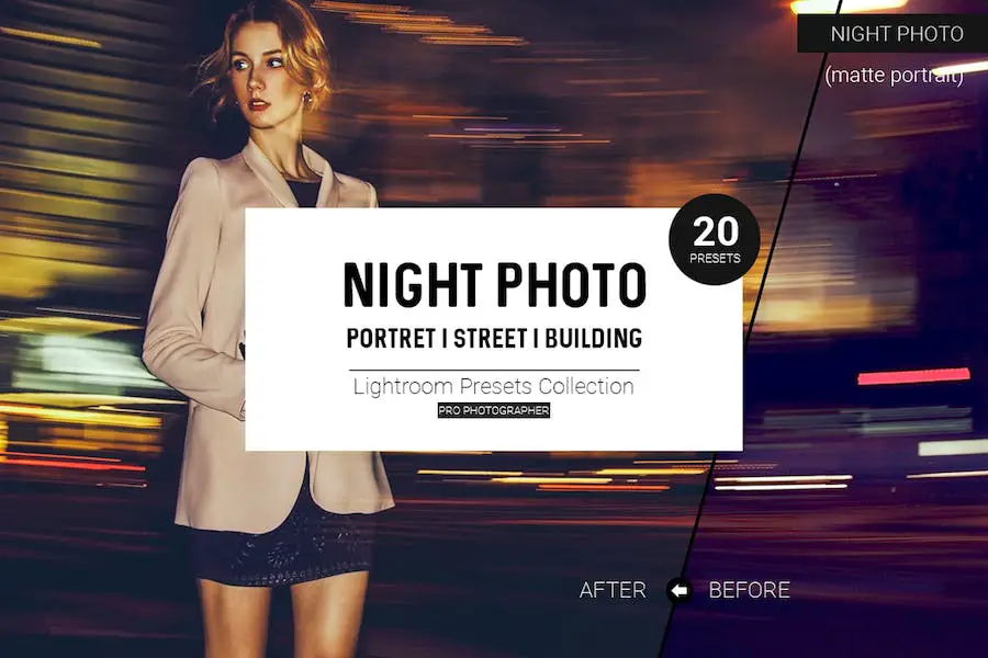 Gece Fotoğrafı Lightroom Ön Ayarları -