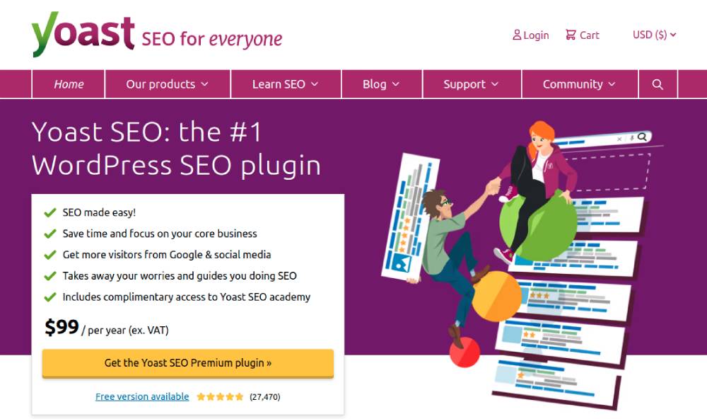 Yoast SEO - WordPress SEO 插件