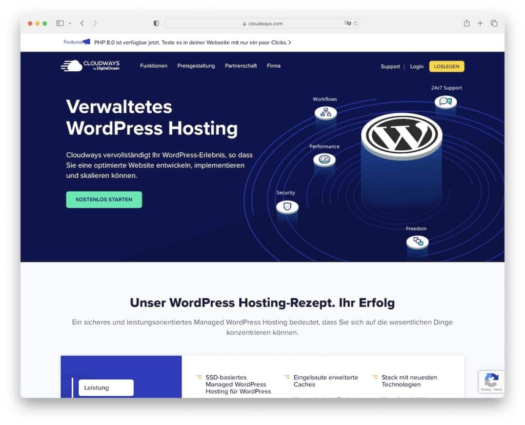 Cloudways hosting wordpress w niemczech