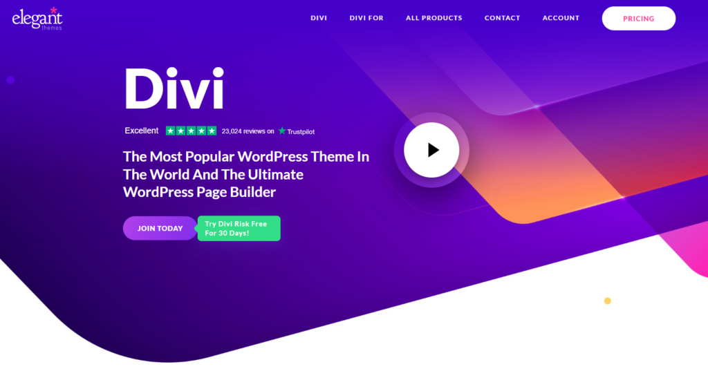 divi segera hadir tema wordpress