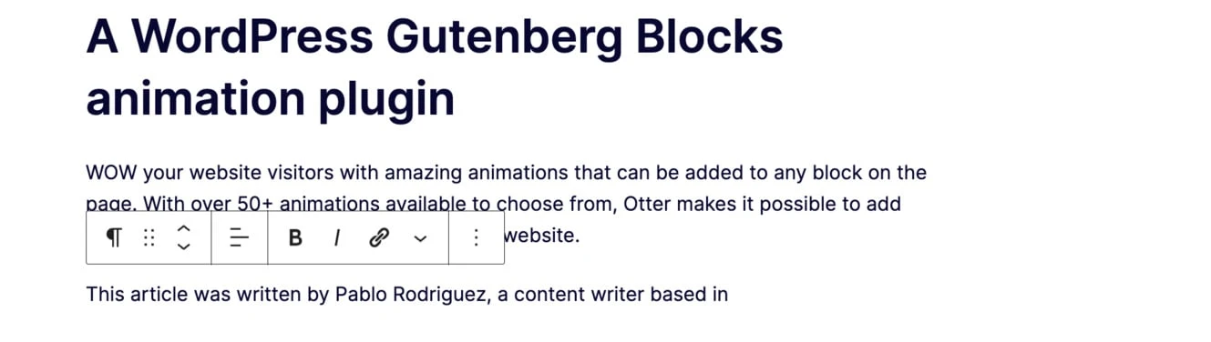 ACF プラグインからのテキストを Gutenberg 動的コンテンツに接続します。