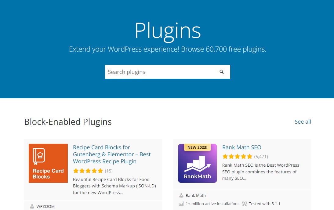 Plugin WordPress Gratis