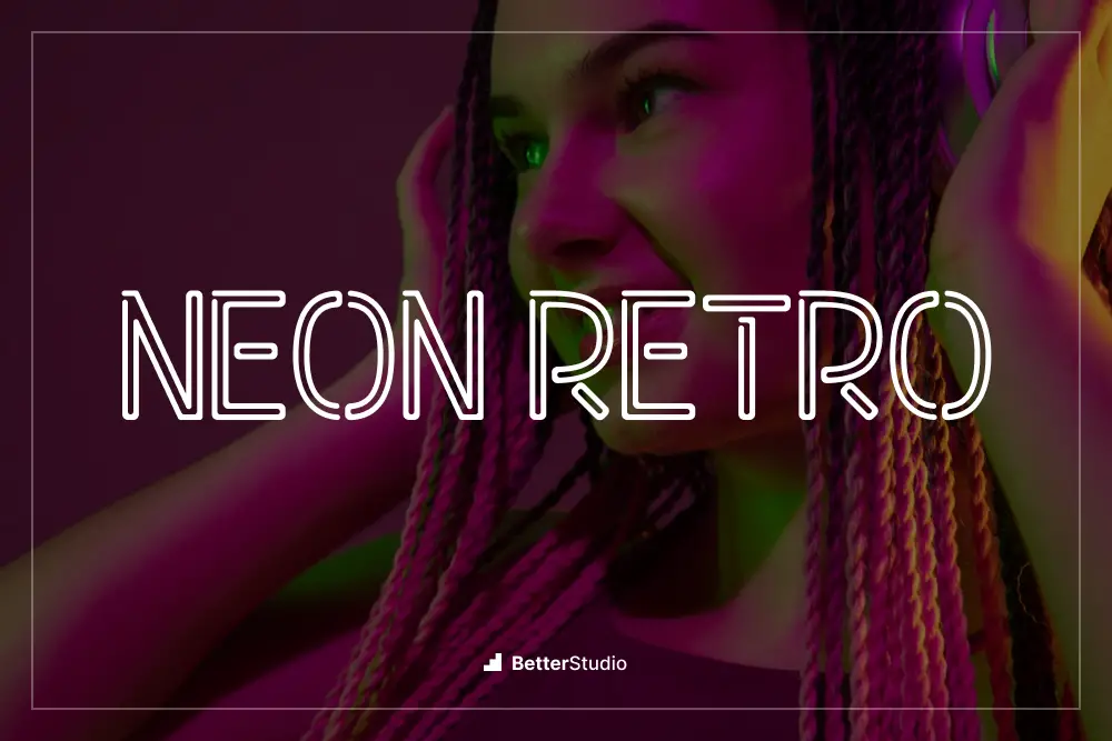 Neon retrò -