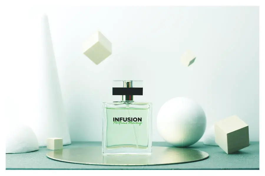 Maqueta de perfumes -