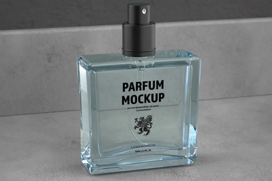 Maket Parfum Botol -