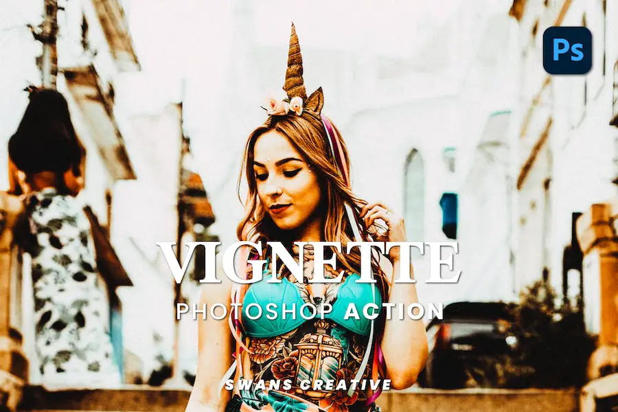 Action Photoshop Vignette -