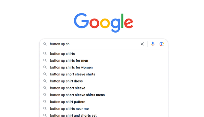 Search suggestions