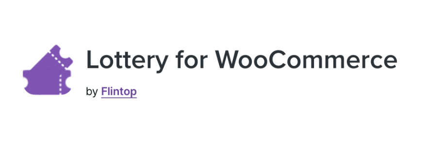 WooCommerce 복권