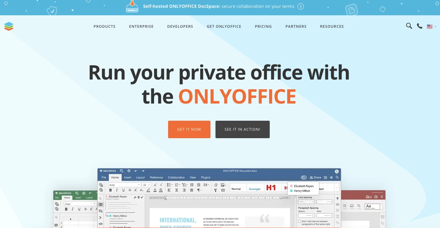 Nur Office ist eine umfassende Alternative zu Microsoft Office.