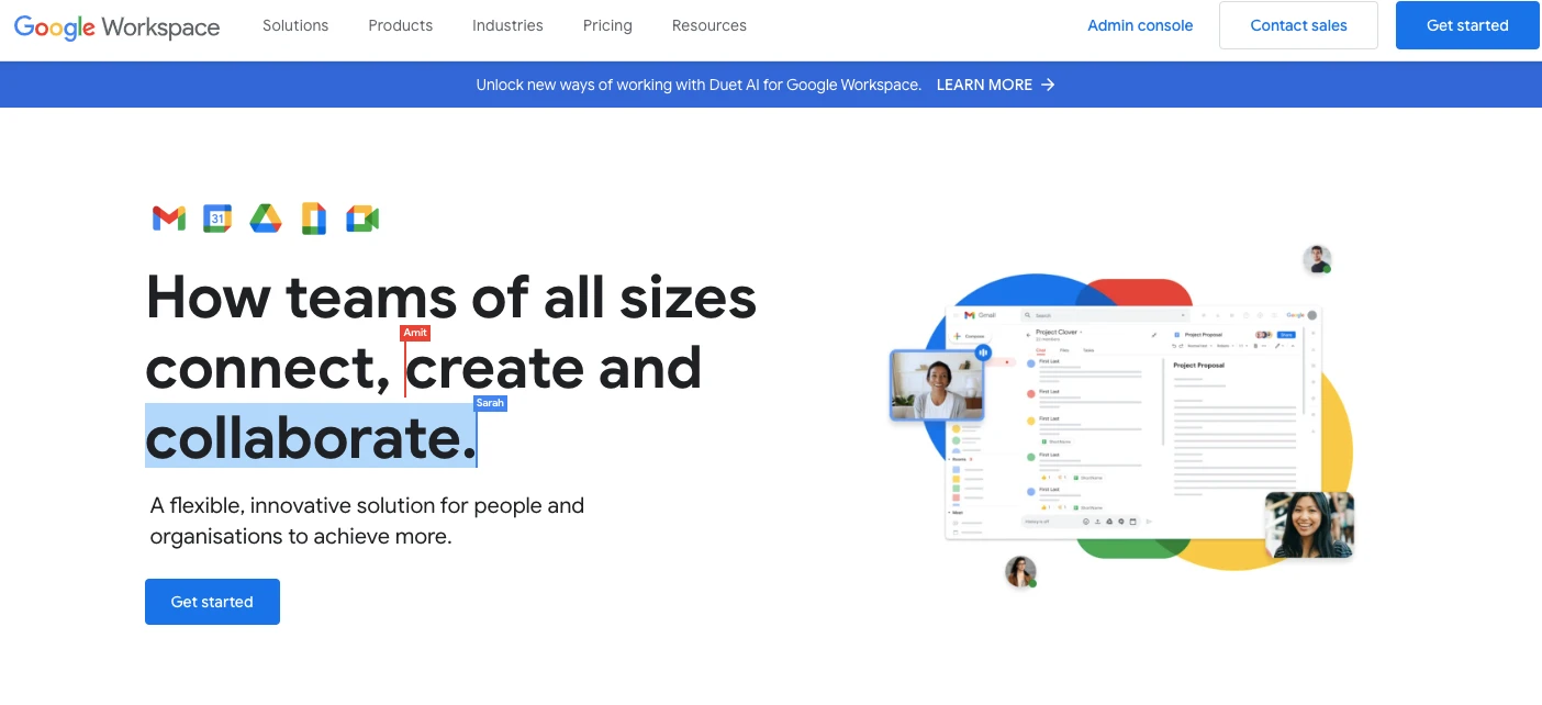 Google Workspace는 널리 사용되는 Office 365 대안입니다.