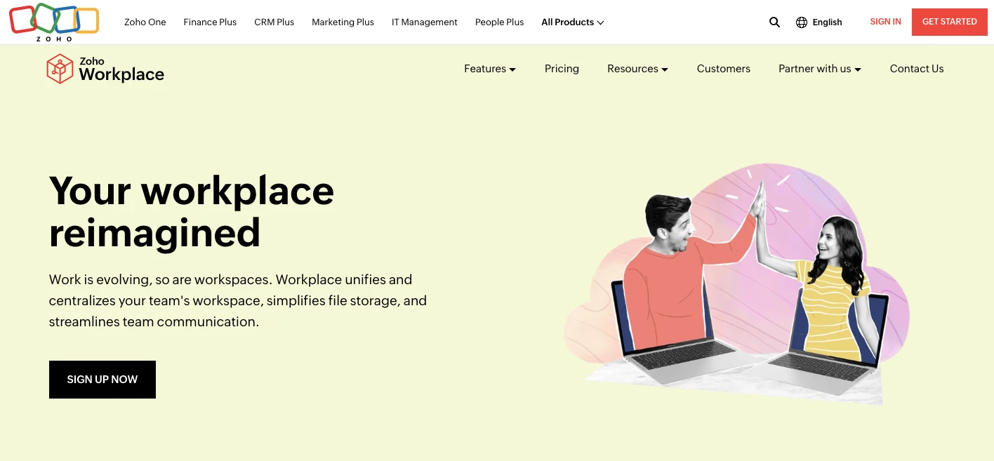 Zoho Workplace fait partie des meilleures alternatives Microsoft Office.