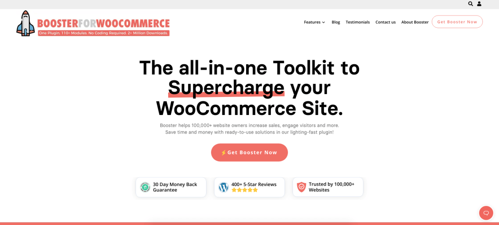 Booster pour WooCommerce