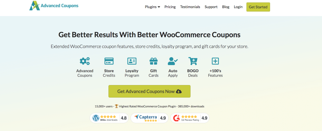 WooCommerce 高級優惠券