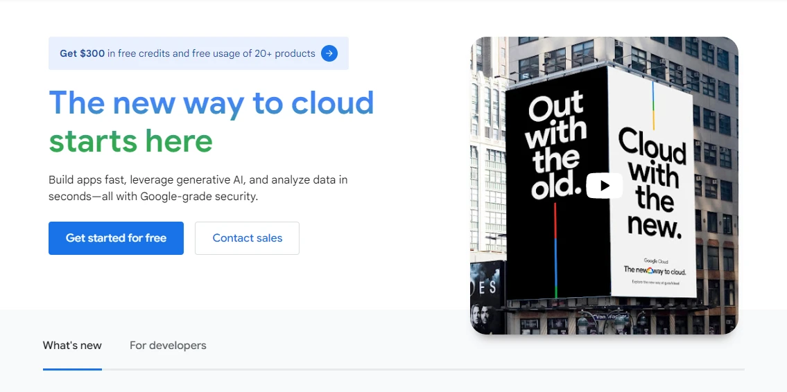 Pagina di destinazione di Google Cloud Speech-to-Text.