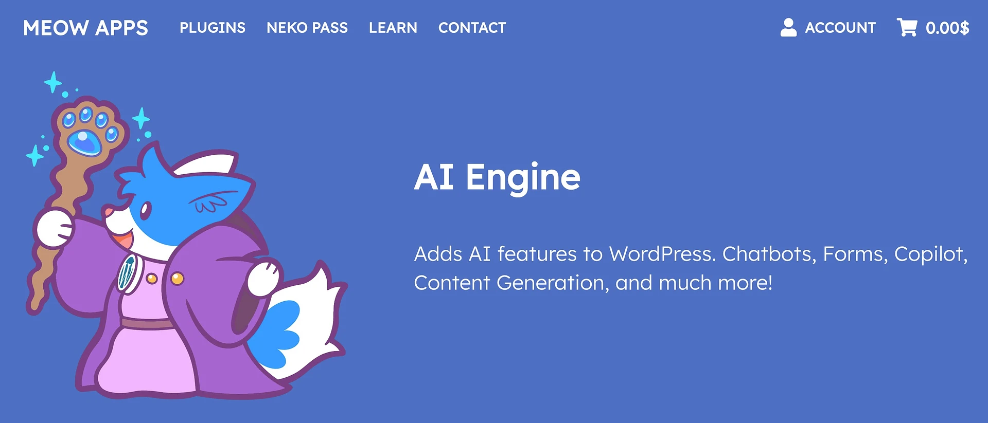 AI Engine은 최고의 WordPress 챗봇 플러그인 중 하나입니다.