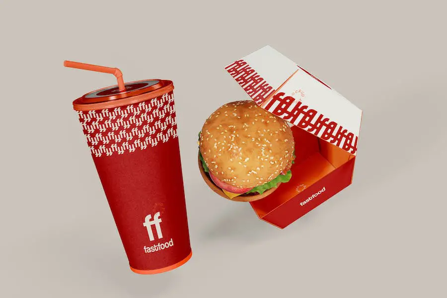 Modello di fast food -