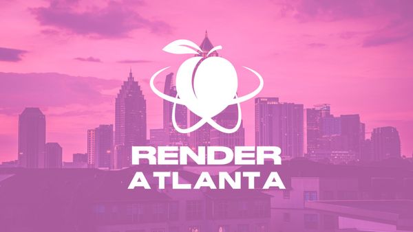 это изображение Render Atlanta — одной из крупнейших технологических конференций в США.