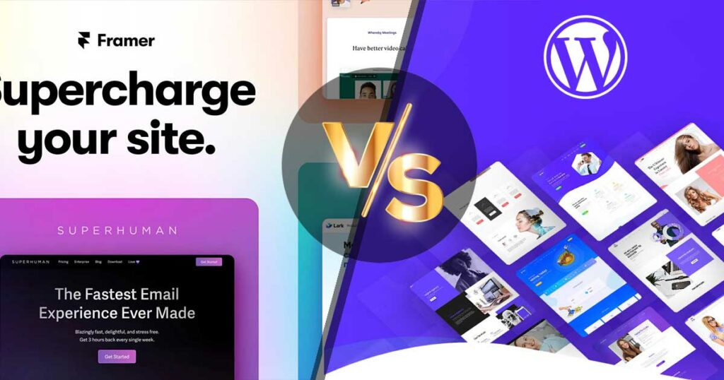 WordPress vs Framer