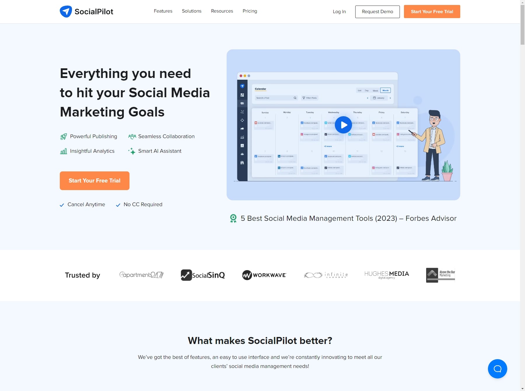 เครื่องมือการตลาดโซเชียลมีเดีย SocialPilot