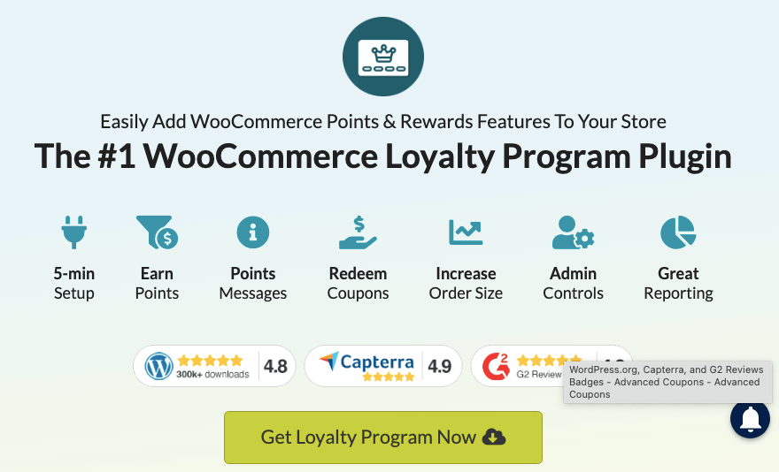 Advanced Coupon Loyalty Program