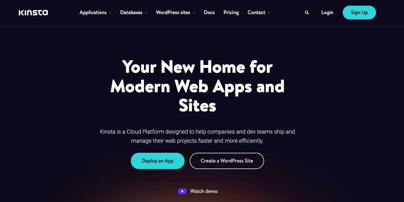 Kinsta è tra le migliori scelte di provider di hosting multisito WordPress su Google Cloud.