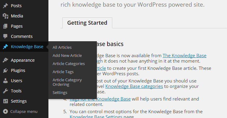 Tipi di post della Knowledge Base