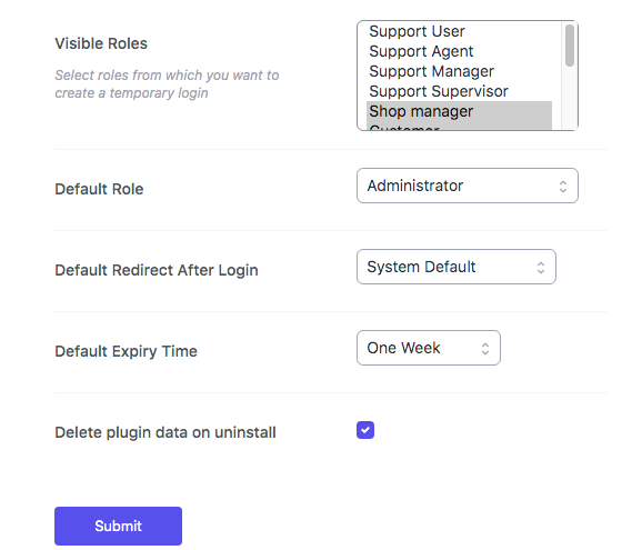 temporary login 3