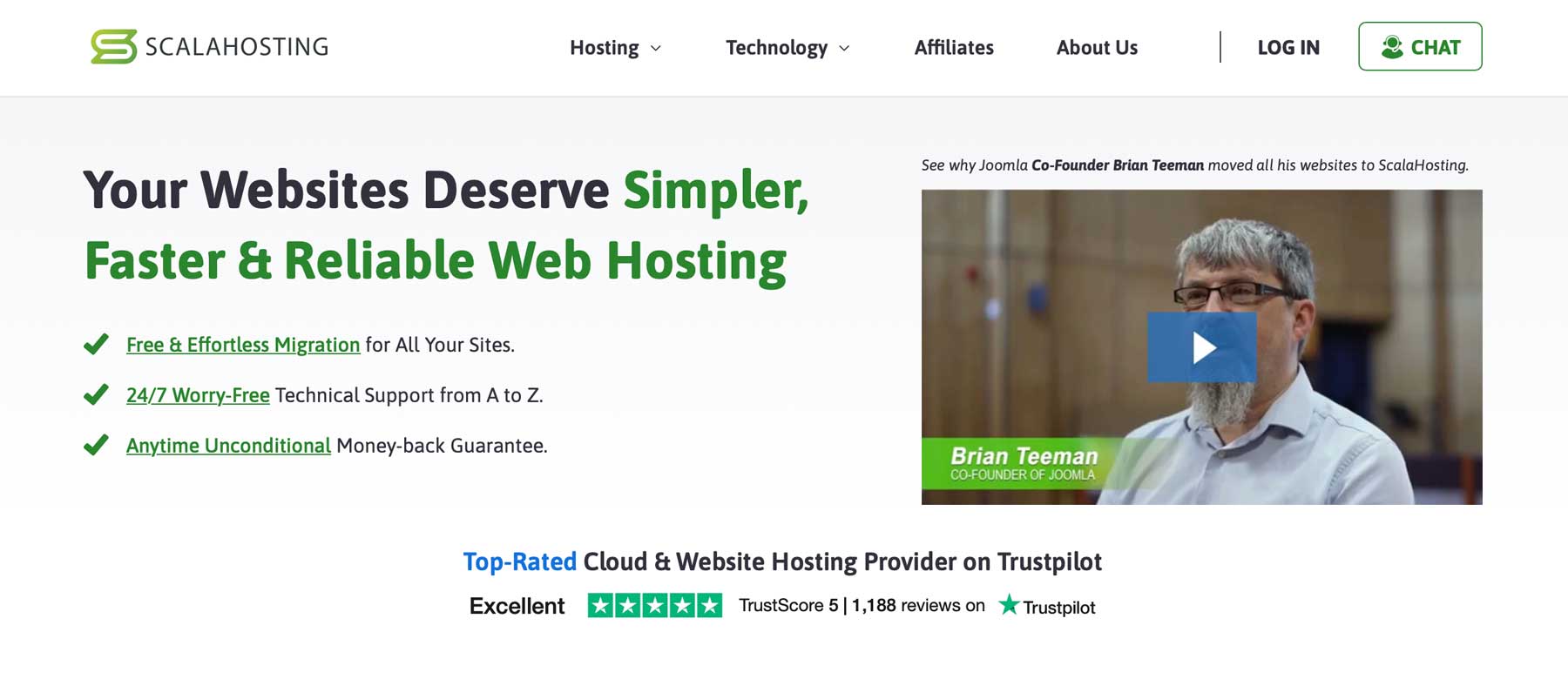 bestes Shared WordPress Hosting