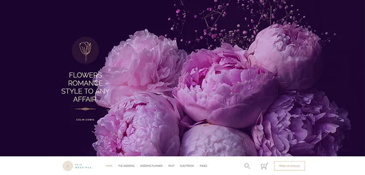 Alis - Planificador de bodas y bodas WordPress