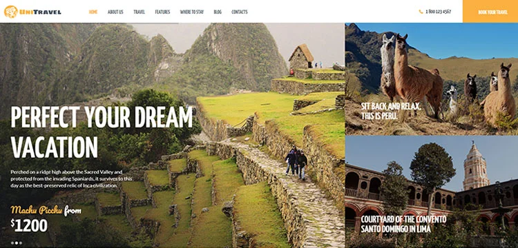 UniTravel | Thème WordPress pour agence de voyages et bureau de tourisme