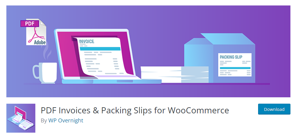 Factures PDF et bons de livraison WooCommerce