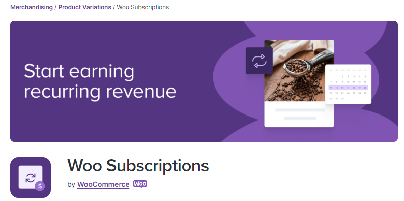 abonnements woocommerce