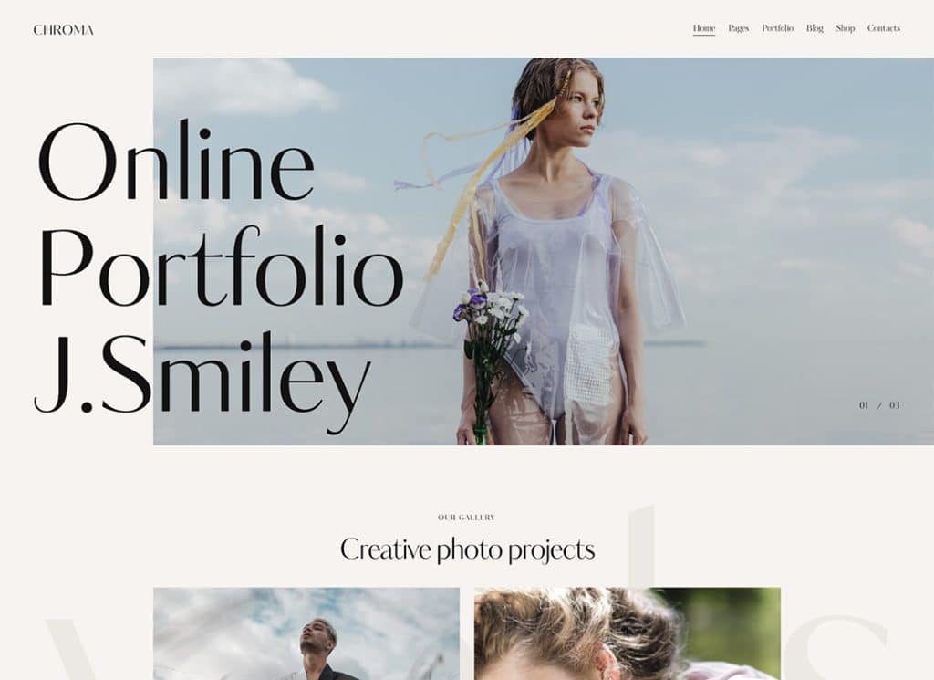 Chroma – Fotografie-Portfolio-WordPress-Theme