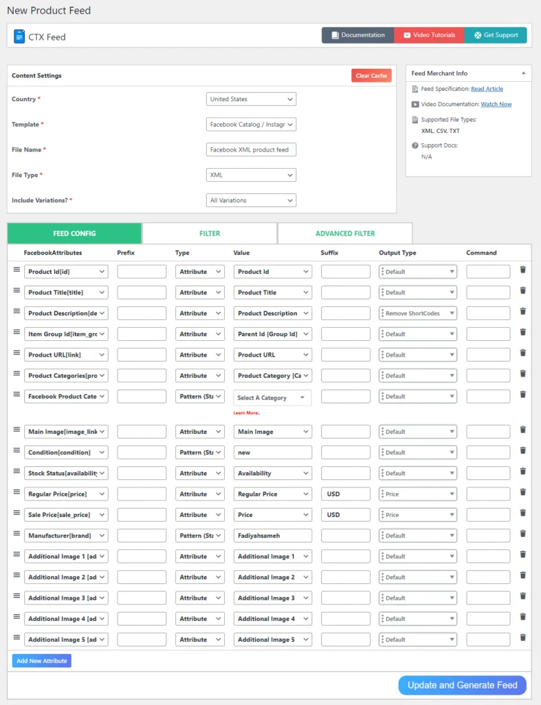 Dashboard di alimentazione CTX