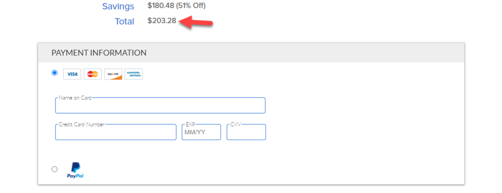 Bluehostの合計価格