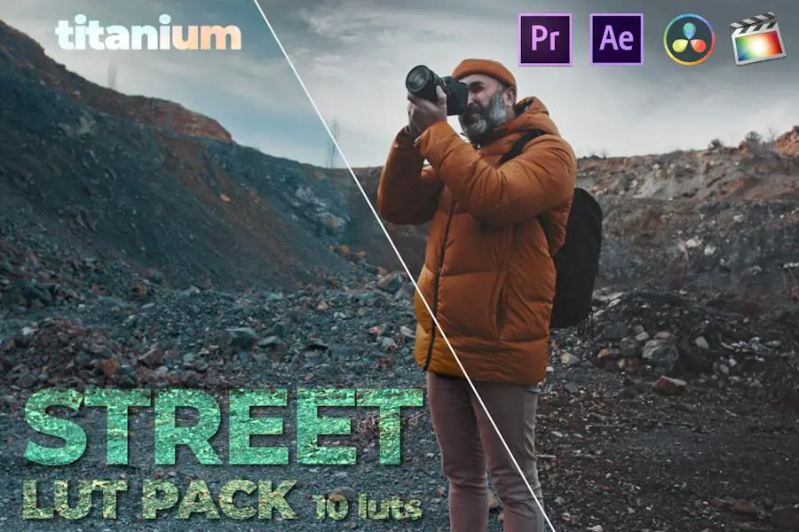 Pachet Titanium Street LUT (10 Luts) -