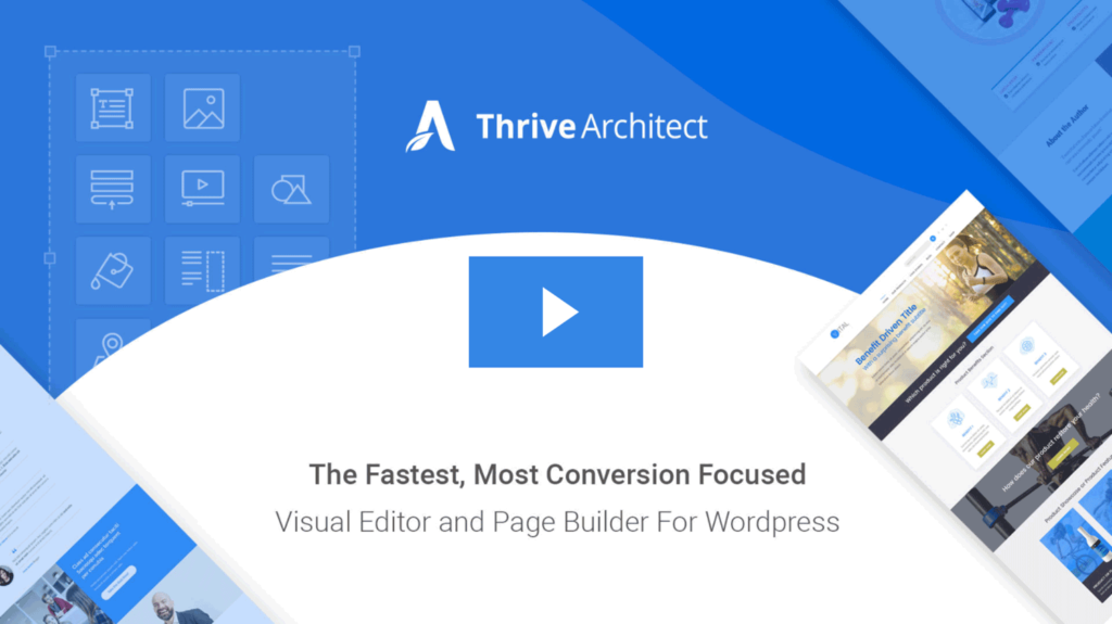 Thrive Architect - 强大的 WordPress 页面生成器