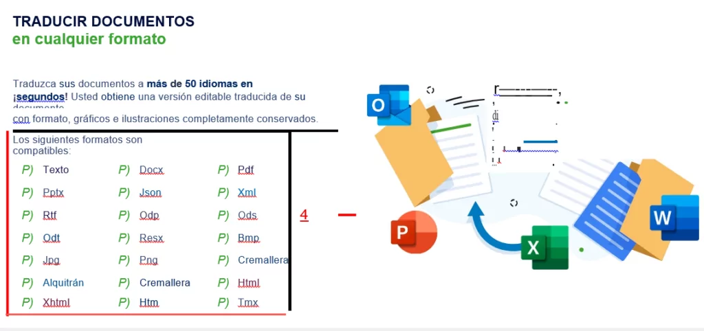 traducción de imágenes de systran