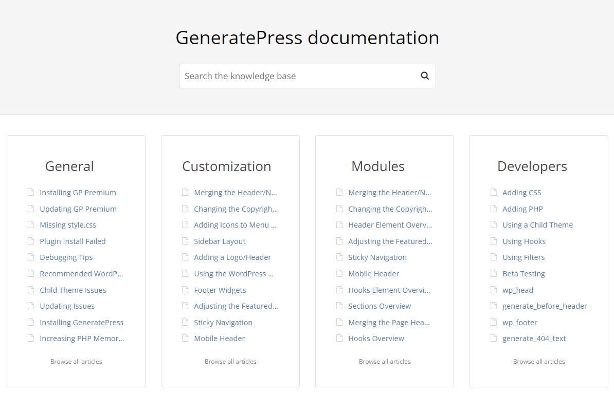 Generar documentación de prensa