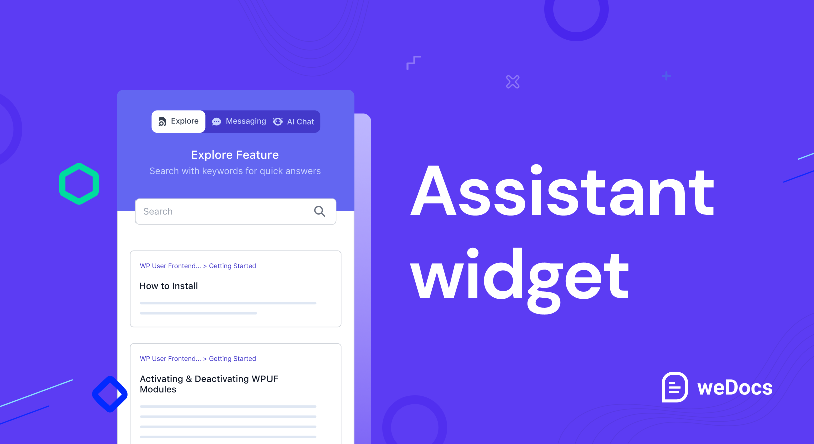 Assistenten-Widget des WordPress-Dokumenten-Plugins