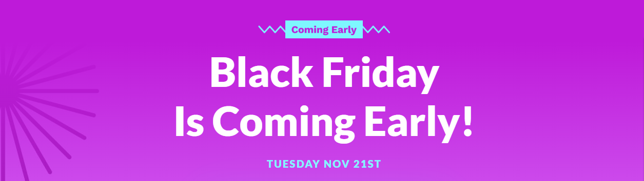 La oferta Divi Black Friday 2023